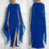 Chiffon Stitching Maxi Evening Dress - ROUTINE FASHION